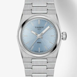Tissot PRX 25mm Ice Blue Dial Stainless Steel Men's Watch T1370101135100