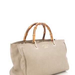 Gucci Gold Bamboo Shopper Handbag