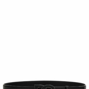 Dolce & Gabbana Logo Leather Belt