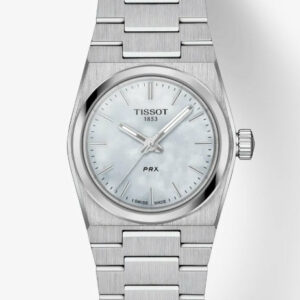 Tissot PRX Quartz 25mm Mother of Pearl Dial Steel Women's Watch T1370101111100