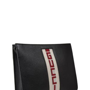 Gucci Jacquard Ribbon Clutch