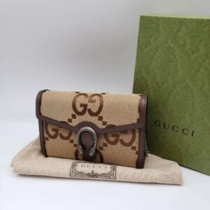 Gucci Dionysus Jumbo GG Wallet on Chain Crossbody Bag