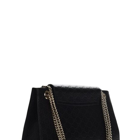 gucci-guccissima-large-emily-chain-shoulder-bag-black-3