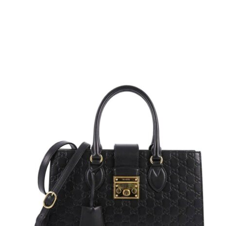 gucci-guccissima-pad-lock-convertible-tote-black-new-c