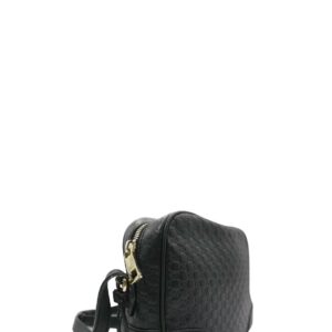 Microguccissima Bree Crossbody Bag Black