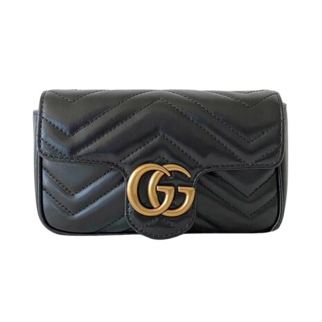gucci-super-mini-marmont-black_Front