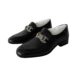 guccibrixtonblackleatherloafers_Front
