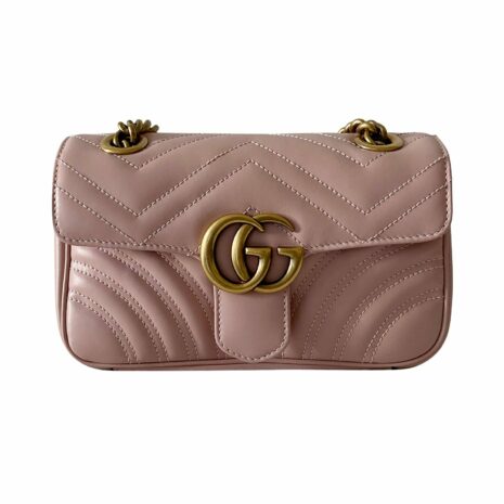 guccimarmontminipink_Front