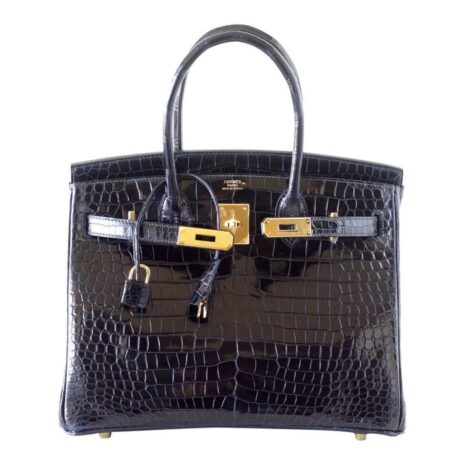 hermes-birkin-30-bleu-marine-crocodile-new-front-open