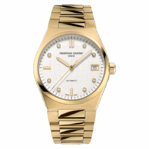 34mm Highlife Automatic Silver Dial with Date Watch in Gold Tone Stainless Steel with Bracelet