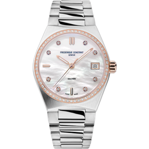 31mm Highlife Quartz Mother of Pearl Diamond Dial and Bezel Watch