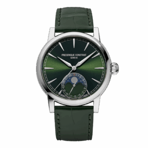 40mm Manufacture Classic Moonphase Date Green Dial Watch