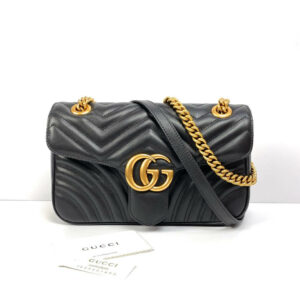 Gucci GG Marmont small cross-body bag black
