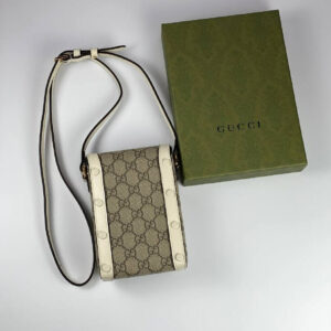 Gucci Horsebit 1955 mini bag white