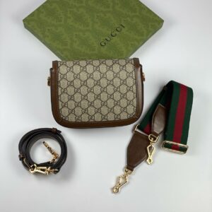 Gucci Horsebit 1955 shoulder bag brown