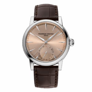40mm Manufacture Classic Date Salmon Color Dial Watch