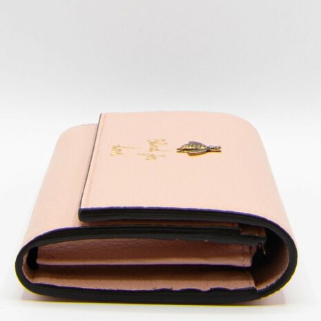 second-hand-gucci-continental-bee-blind-for-love-wallet-pink-leather-454070-111379