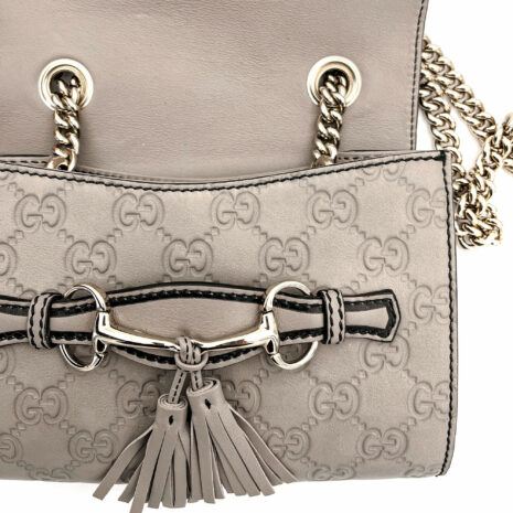 second-hand-gucci-emily-guccissima-grey-leather-chain-bag-240077