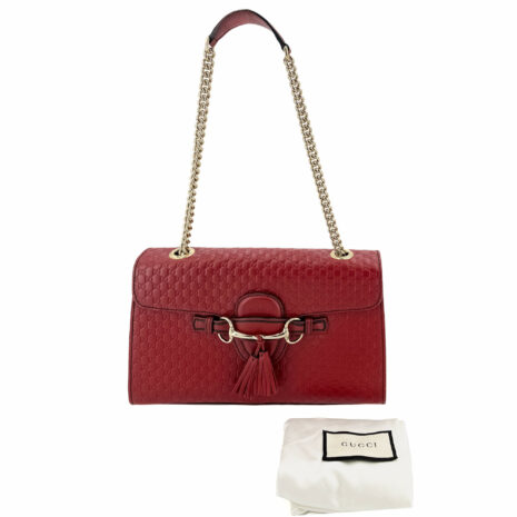 second-hand-gucci-emily-guccissima-red-leather-chain-shoulder-bag-329026