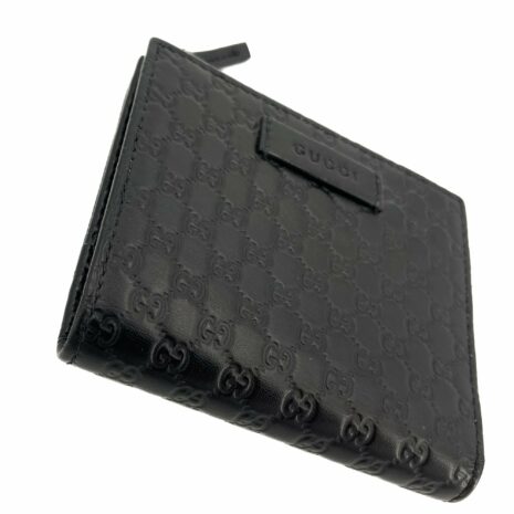 second-hand-gucci-envelope-guccissima-leather-black-wallet-154165