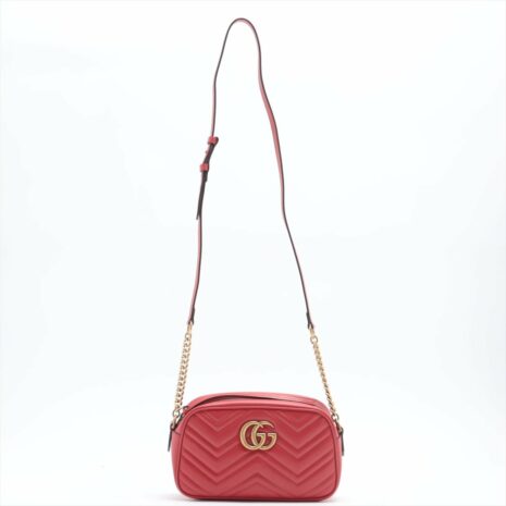 second-hand-gucci-gucci-gg-red-marmont-crossbody-bag-matelasse-leather-288156