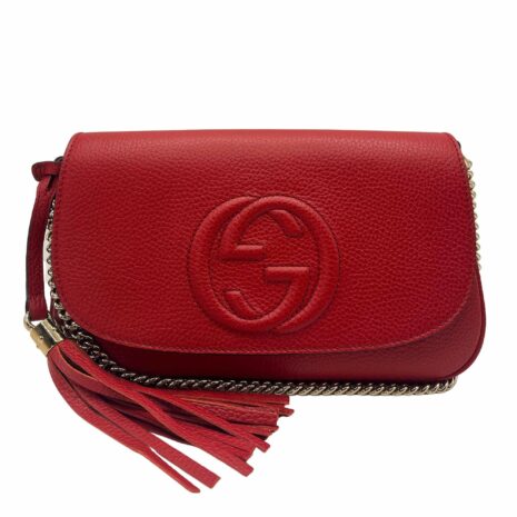 second-hand-gucci-gucci-gg-soho-flap-red-leather-236942