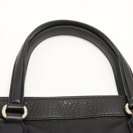 second-hand-gucci-gucci-soho-working-black-leather-tote-460594