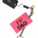 Dolce & Gabbana I Love DG Keychain ONE SIZE Pink