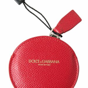 Dolce & Gabbana Round Coin Purse in Red