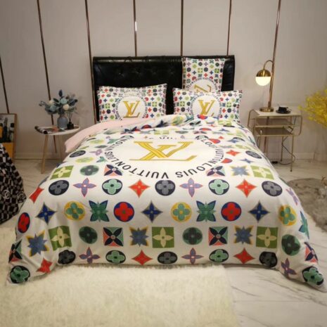 louis vuitton bed set  