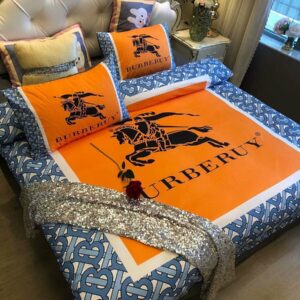 Burberuy Hermes bed set