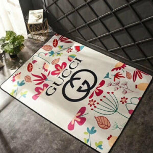 Flower luxury Gucci living room carpet and rug