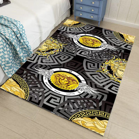 Maize Versace living room carpet and rug