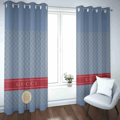 Gucci window curtains 