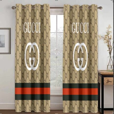 Gucci window curtains
