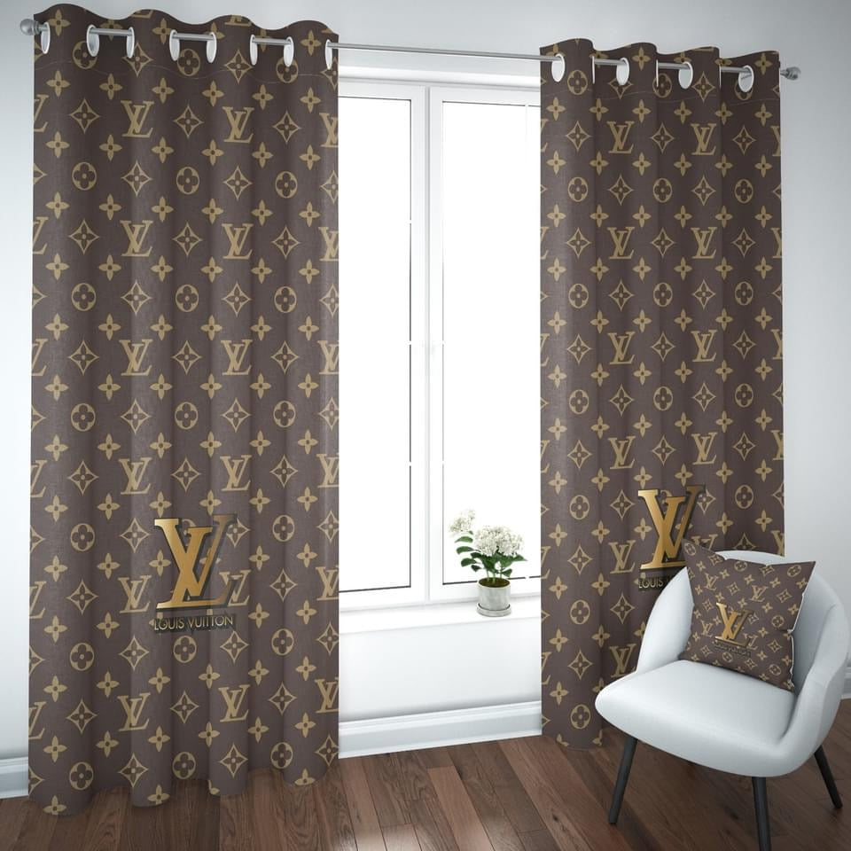 Louis Vuitton window curtains
