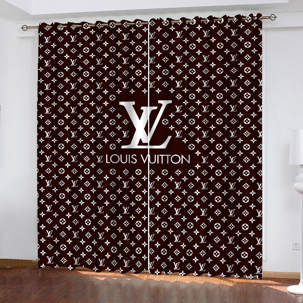 louis Vuitton window curtains