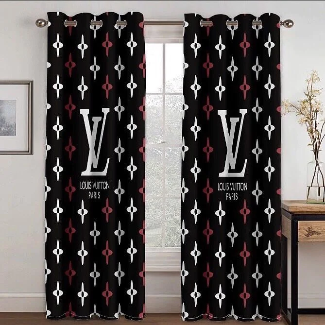 louis Vuitton window curtains