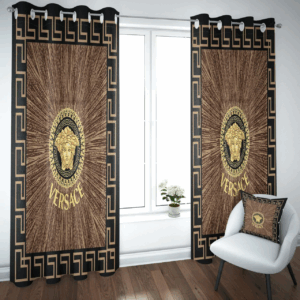 Versace window curtains
