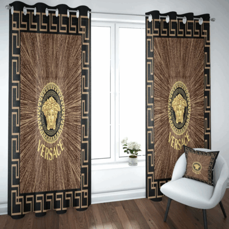 Versace window curtains