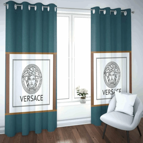 Versace window curtains