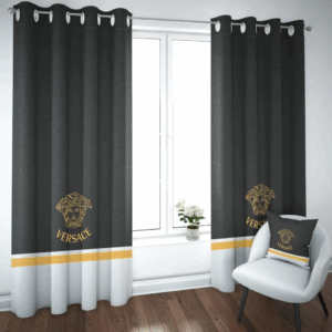 Versace window curtain