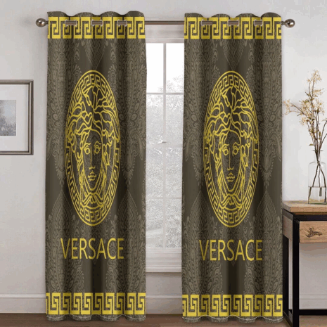 Versace window curtains