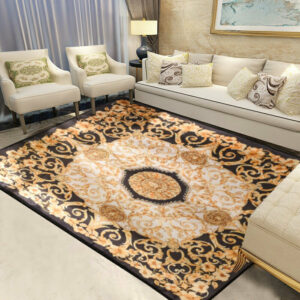 luxury Versace living room carpet and rug