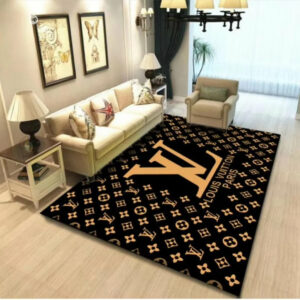 Louis vuitton paris luxury living room carpet