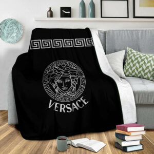Black & White Versace blanket