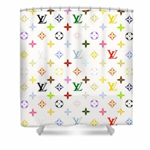 Louis Vuitton Shower Curtain Stars