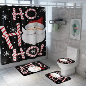 christmas shower curtain