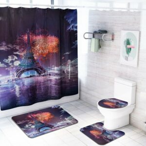 christmas shower curtain
