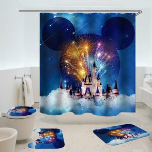 christmas shower curtain